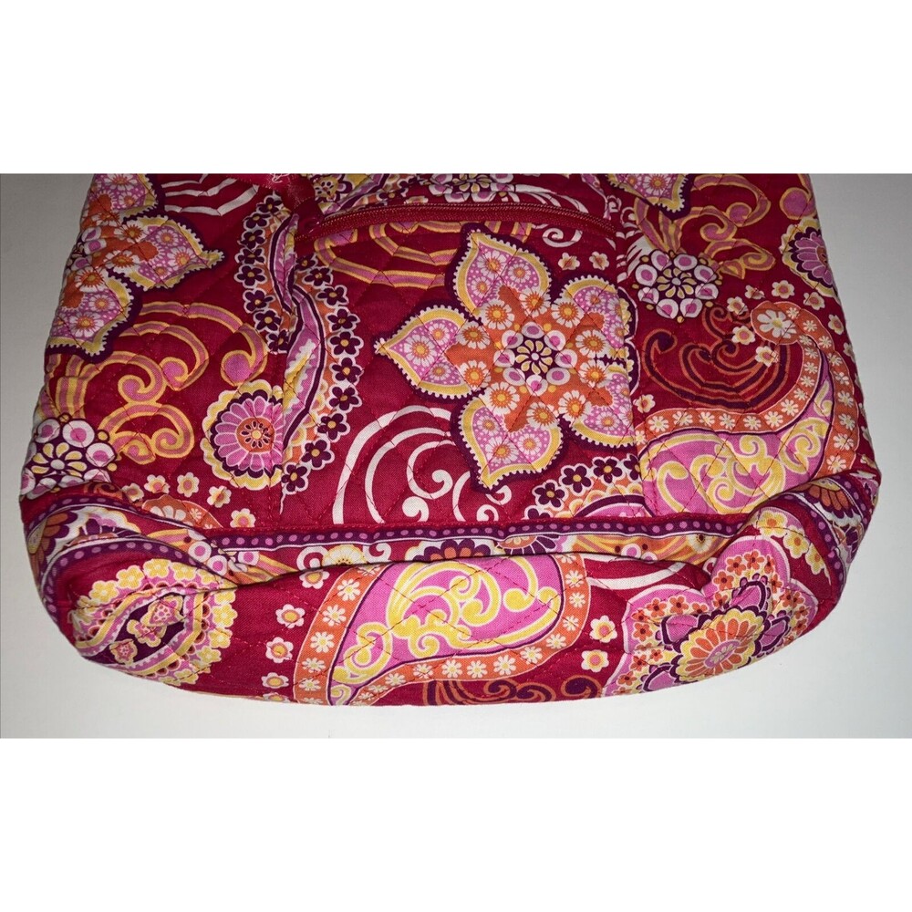 Vera Bradley Tote In Raspberry Fizz Pattern Mediu… - image 5